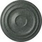 Ekena Millwork Traditional Ceiling Medallion (Canopies up to 5 1/2"), 24 3/8"OD x 1 1/2"P, Athenian Green Crackle CM24TRAGC - alternate 1